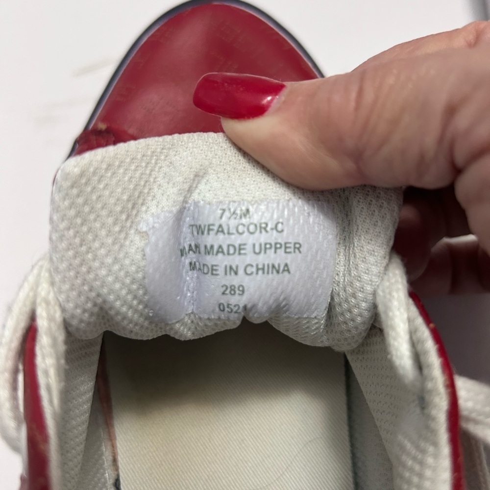 Tommy Hilfiger Red Women’s Sneakers - Picture 3 of 7